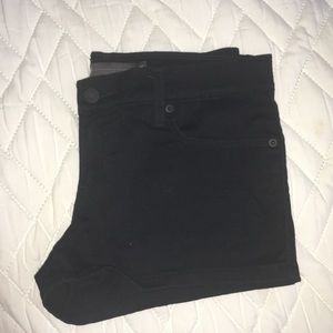Black Jean Shorts from JC Penny